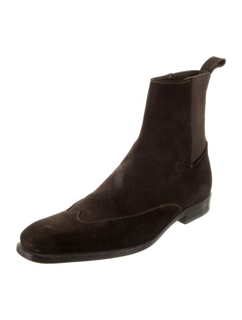 gucci slouch chelsea boots|gucci boots suede.